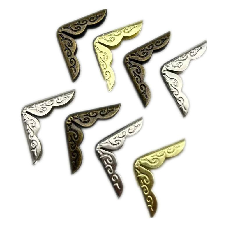 Custom metal corners for hospitality products