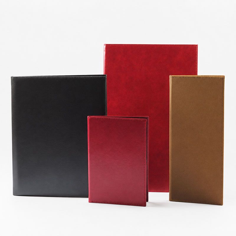 Leather Menu Covers by Menunique