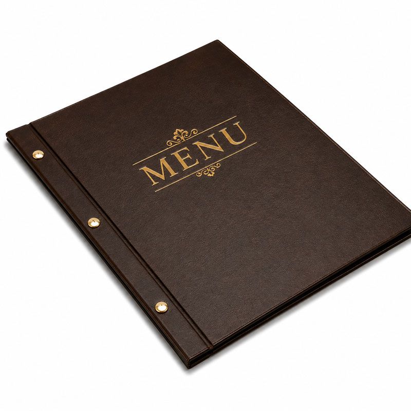 Chicago Menu Covers by Menunique