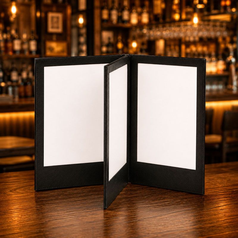 4 View Led Menu Cover
