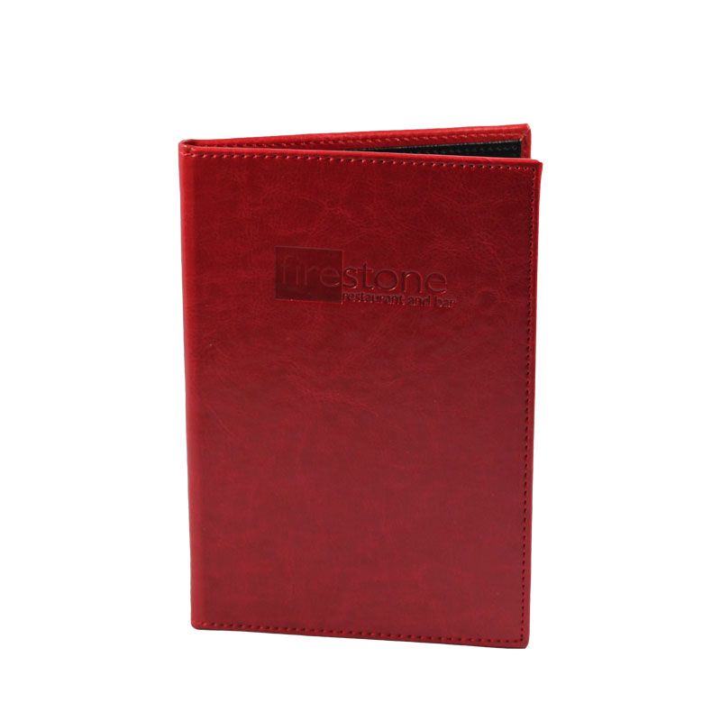 Leather Check Presenter