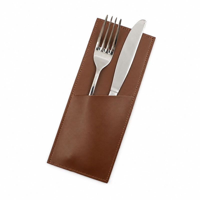 Leather Cutlery Holder