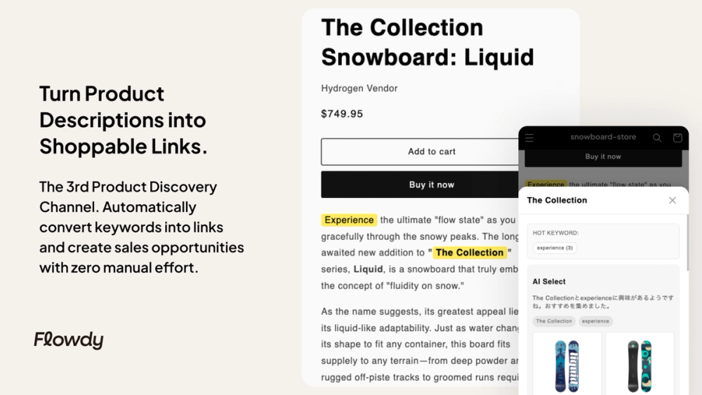 Screenshot of Flowdy