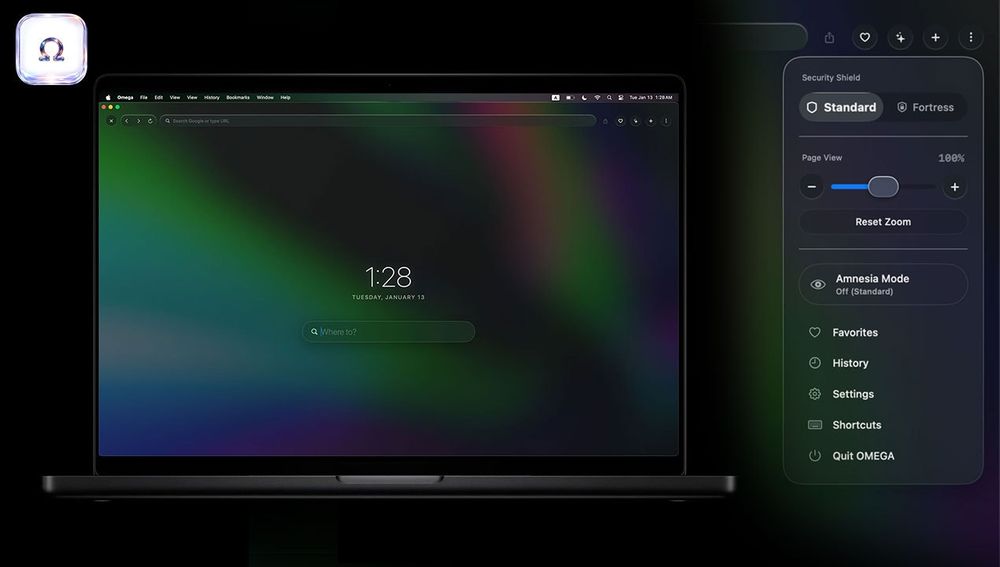 Screenshot of OMEGA Ω™