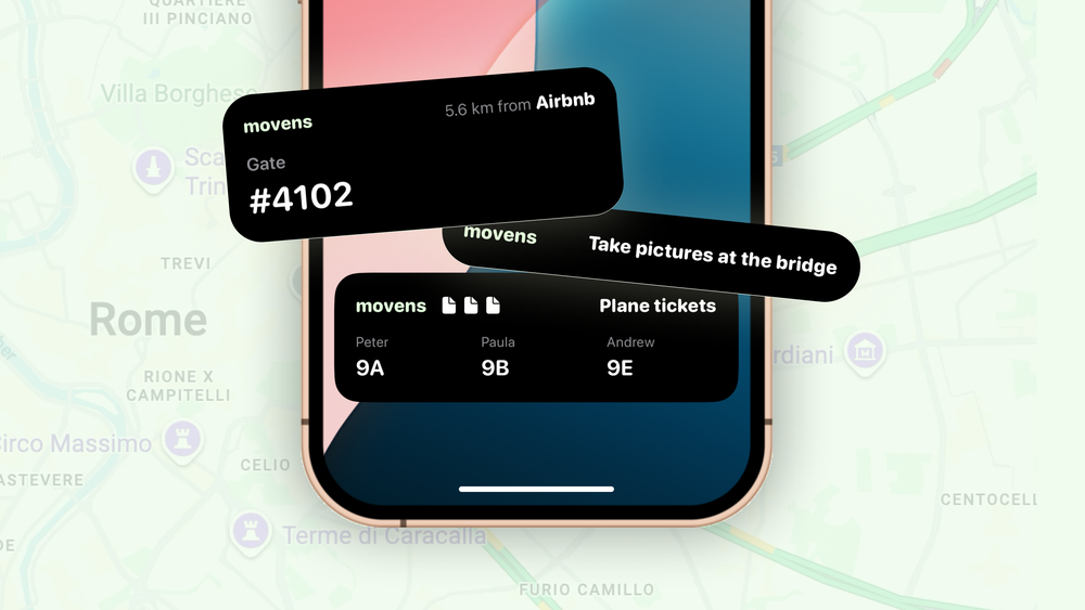 Screenshot of Movens