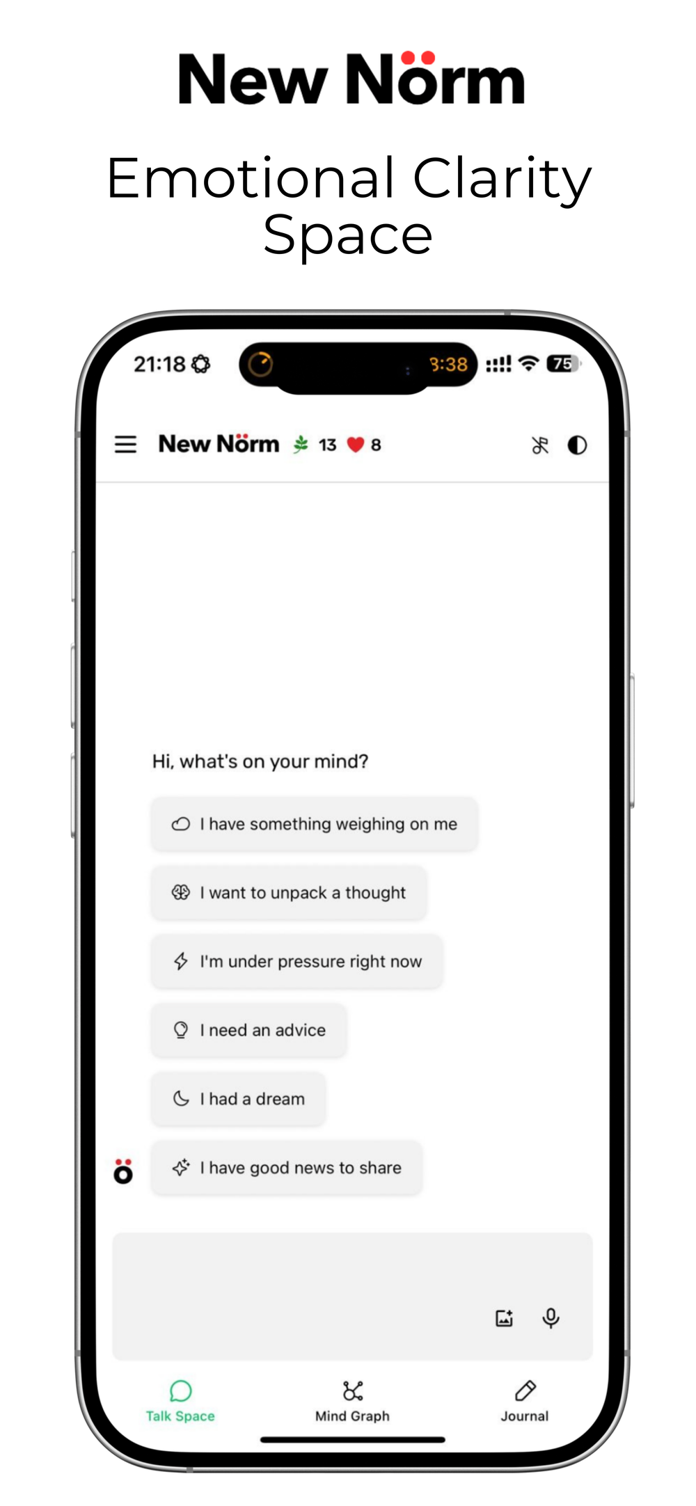 Screenshot of New Norm 