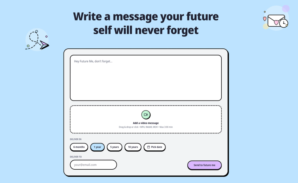 Screenshot of FeatureMessage