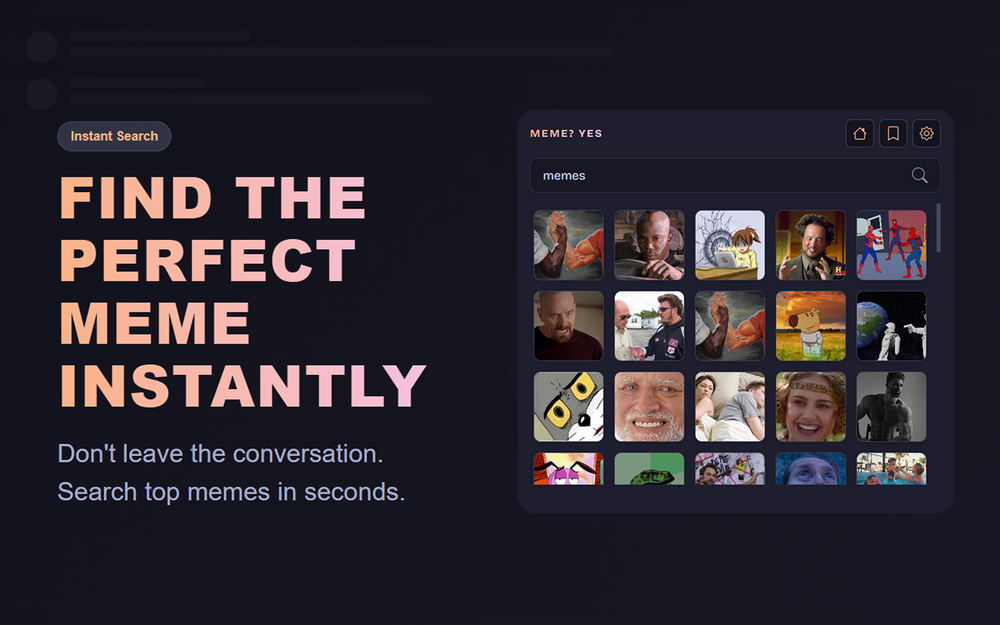 Screenshot of Meme? Yes