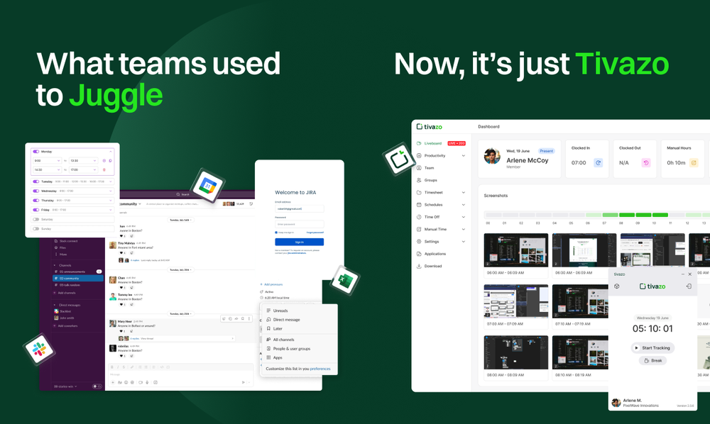 Screenshot of Tivazo