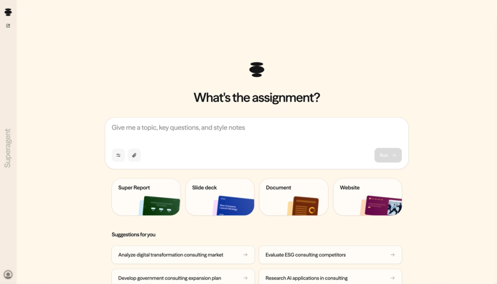 Screenshot of Superagent from Airtable