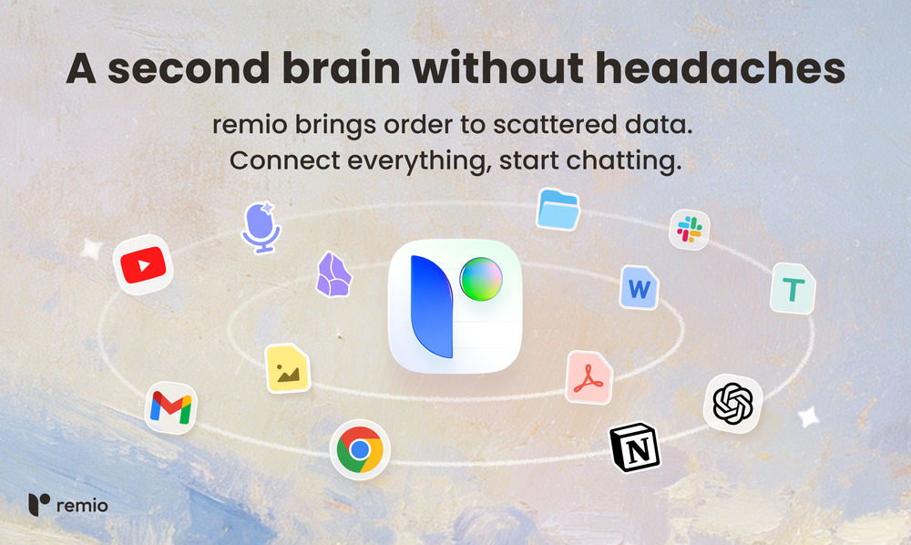 Screenshot of remio 2.0