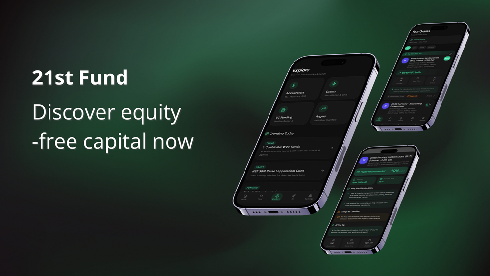 Screenshot of 21st Fund