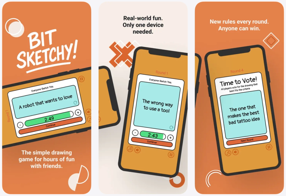 Screenshot of Bit Sketchy!