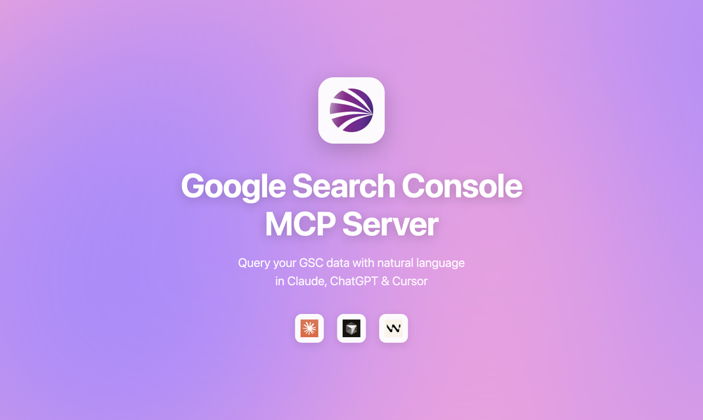Screenshot of Ekamoira Google Search Console MCP