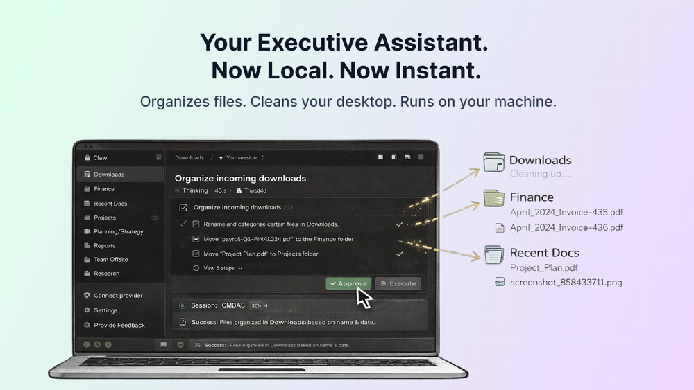 Screenshot of Ishi Executive OS