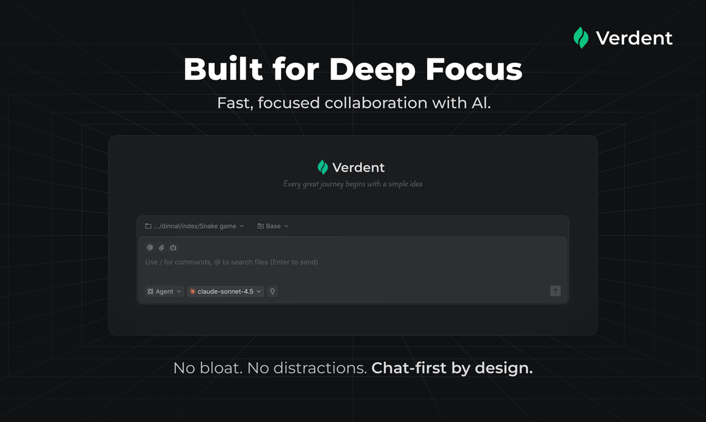 Screenshot of Verdent