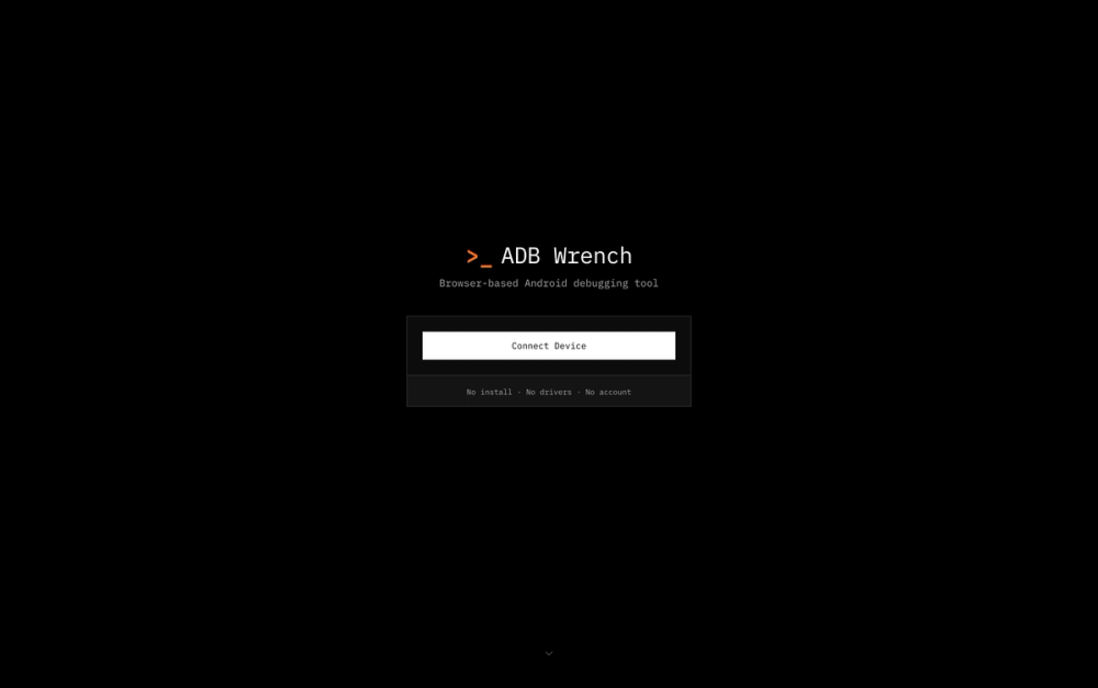 Screenshot of ADB Wrench