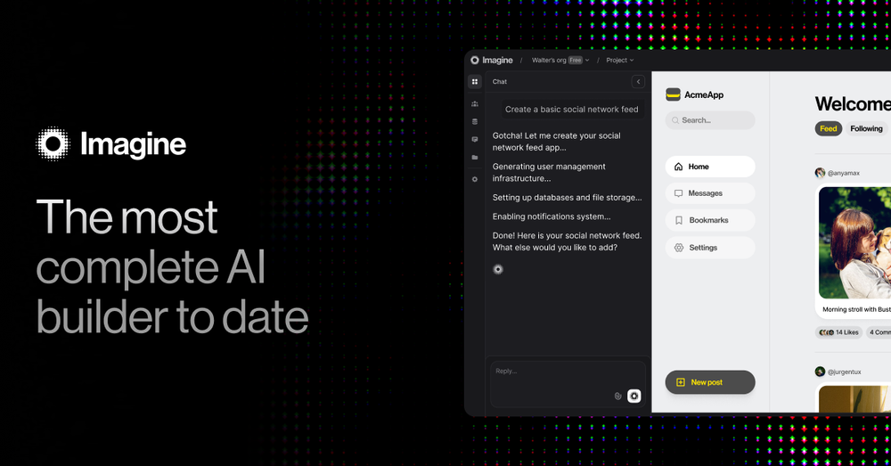 Screenshot of Imagine