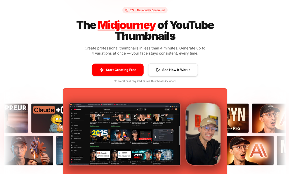 Screenshot of Thumbfa.st