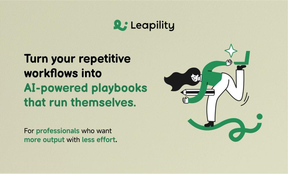 Screenshot of Leapility