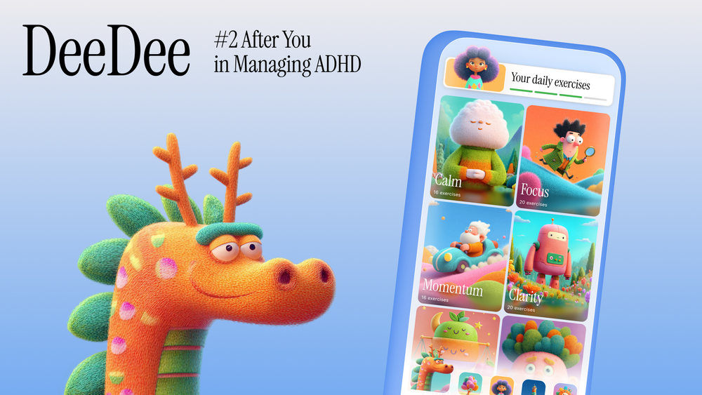 Screenshot of Deedee - ADHD personal helper