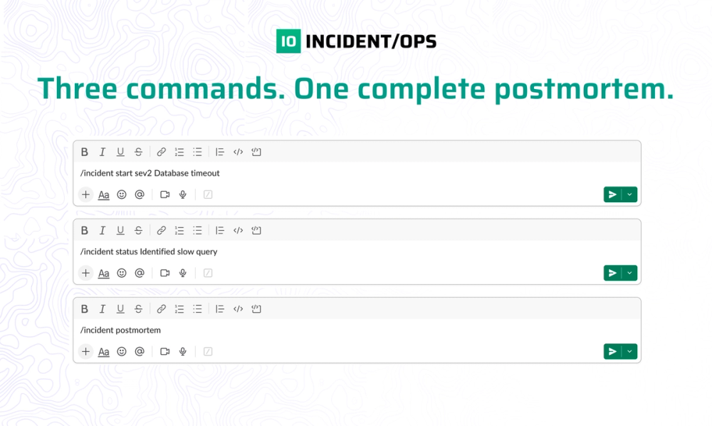 Screenshot of Incident/Ops