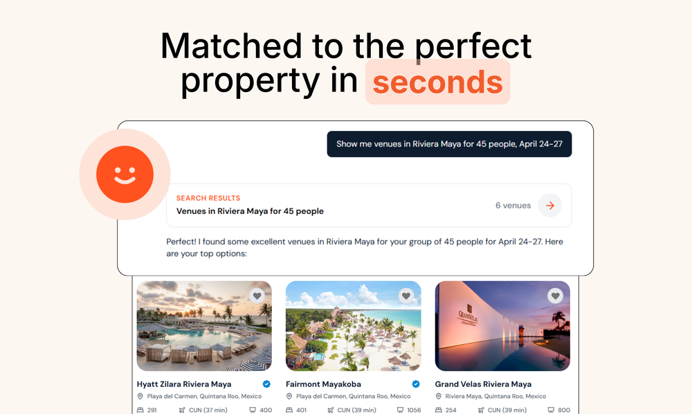 Screenshot of TeamOut AI 