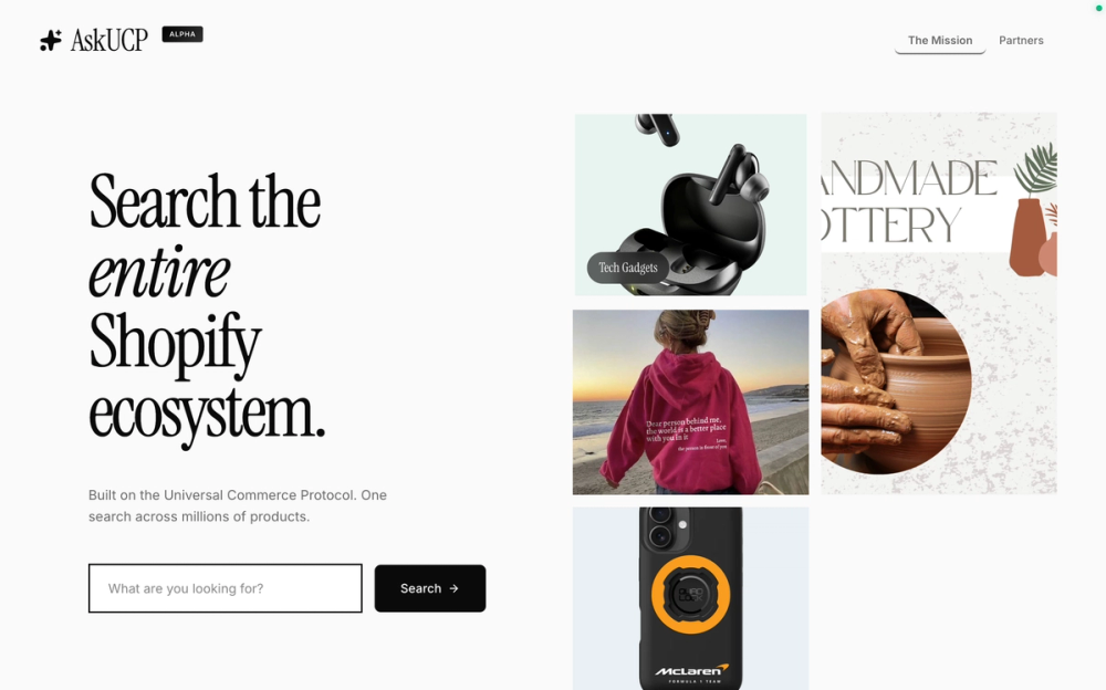 Screenshot of AskUCP