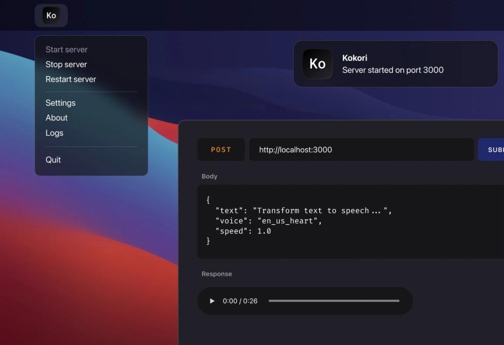 Screenshot of Kokori