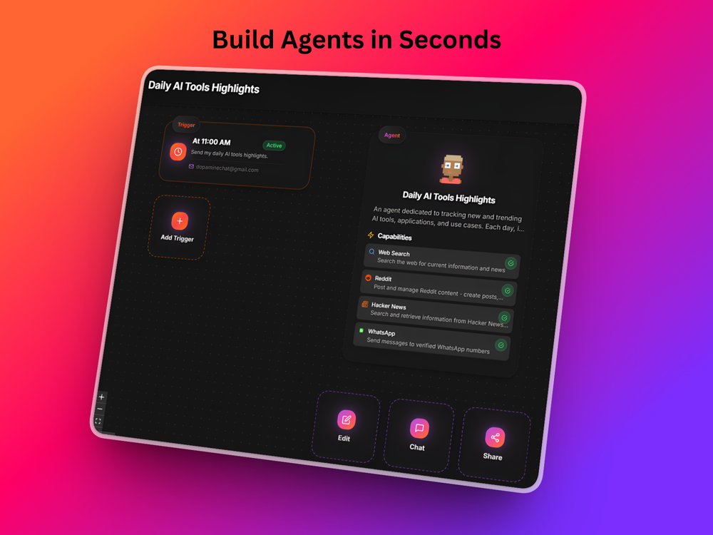 Screenshot of Dopamine.chat