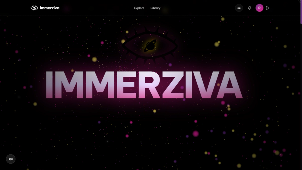 Screenshot of Immerziva