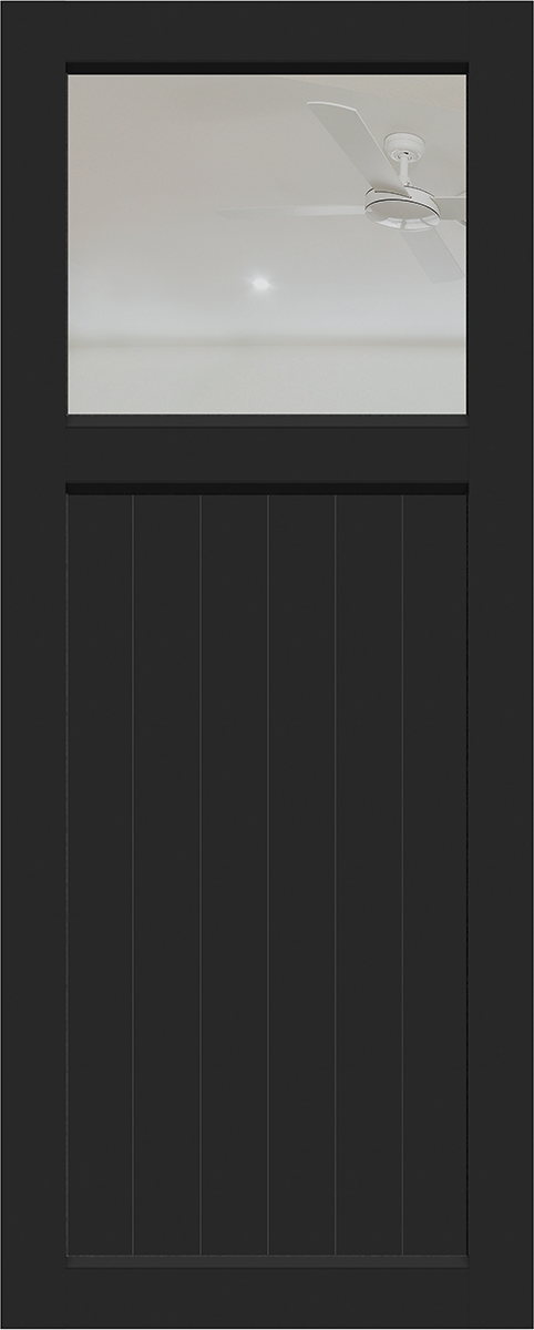 Elite Black Matt · Clear Laminate