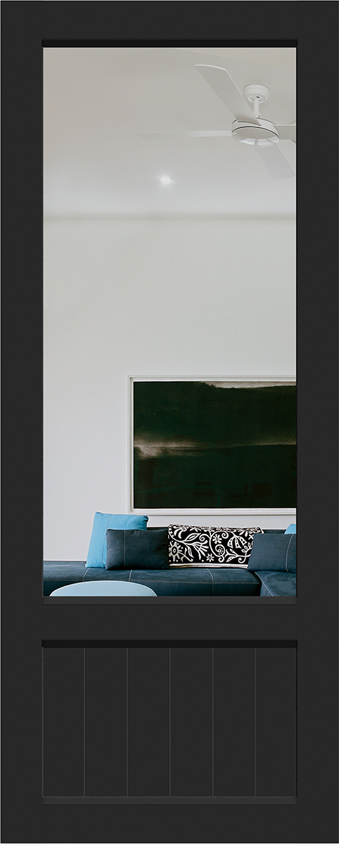 Elite Black Matt · Clear Laminate