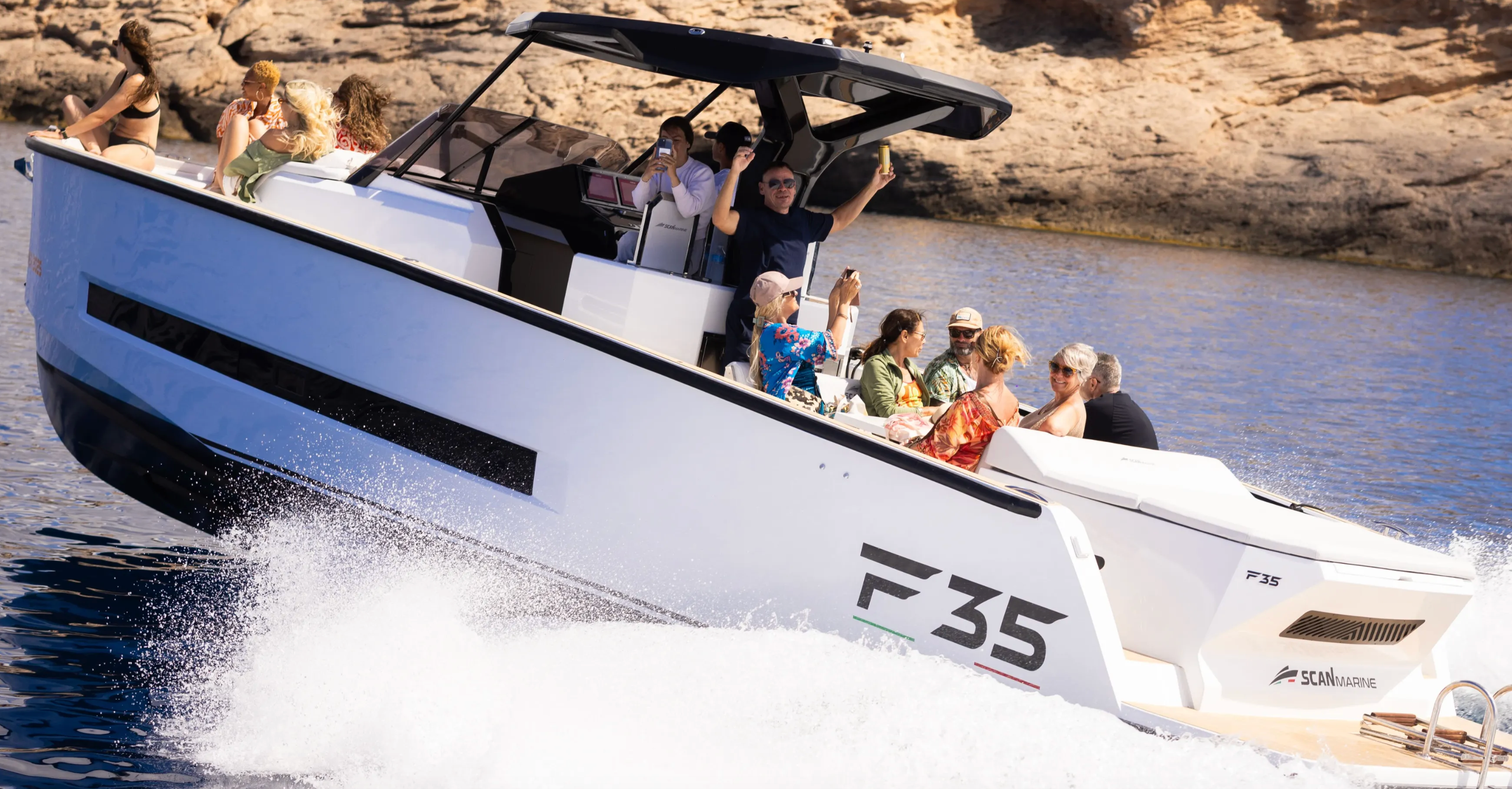 Scan F35 Yacht Charter Half/Full  Day  thumbnail