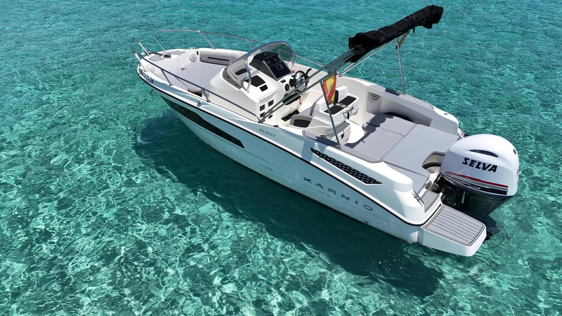 Karnic 601 150 HP — Boat Rental with License thumbnail 2