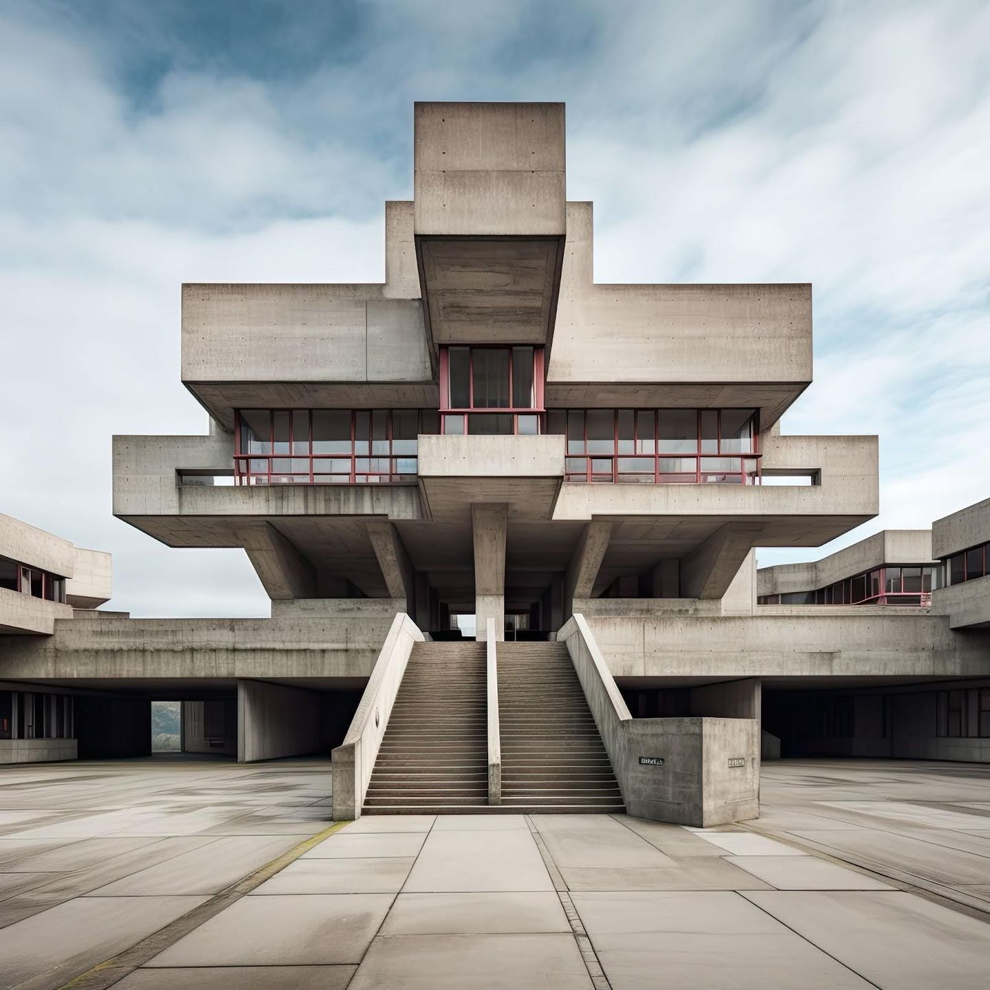 brutalist architecture interiors