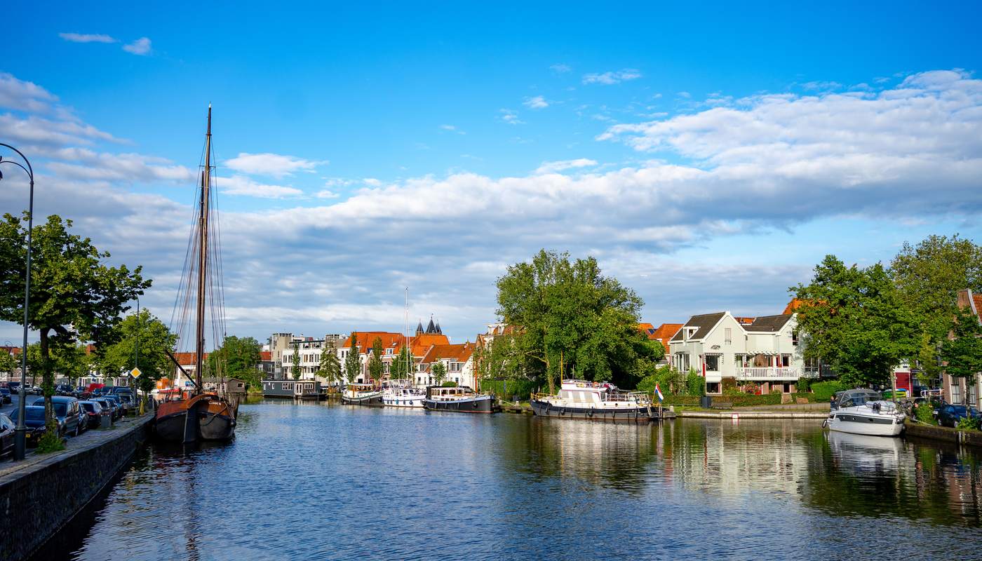 Het Spaarne in Haarlem