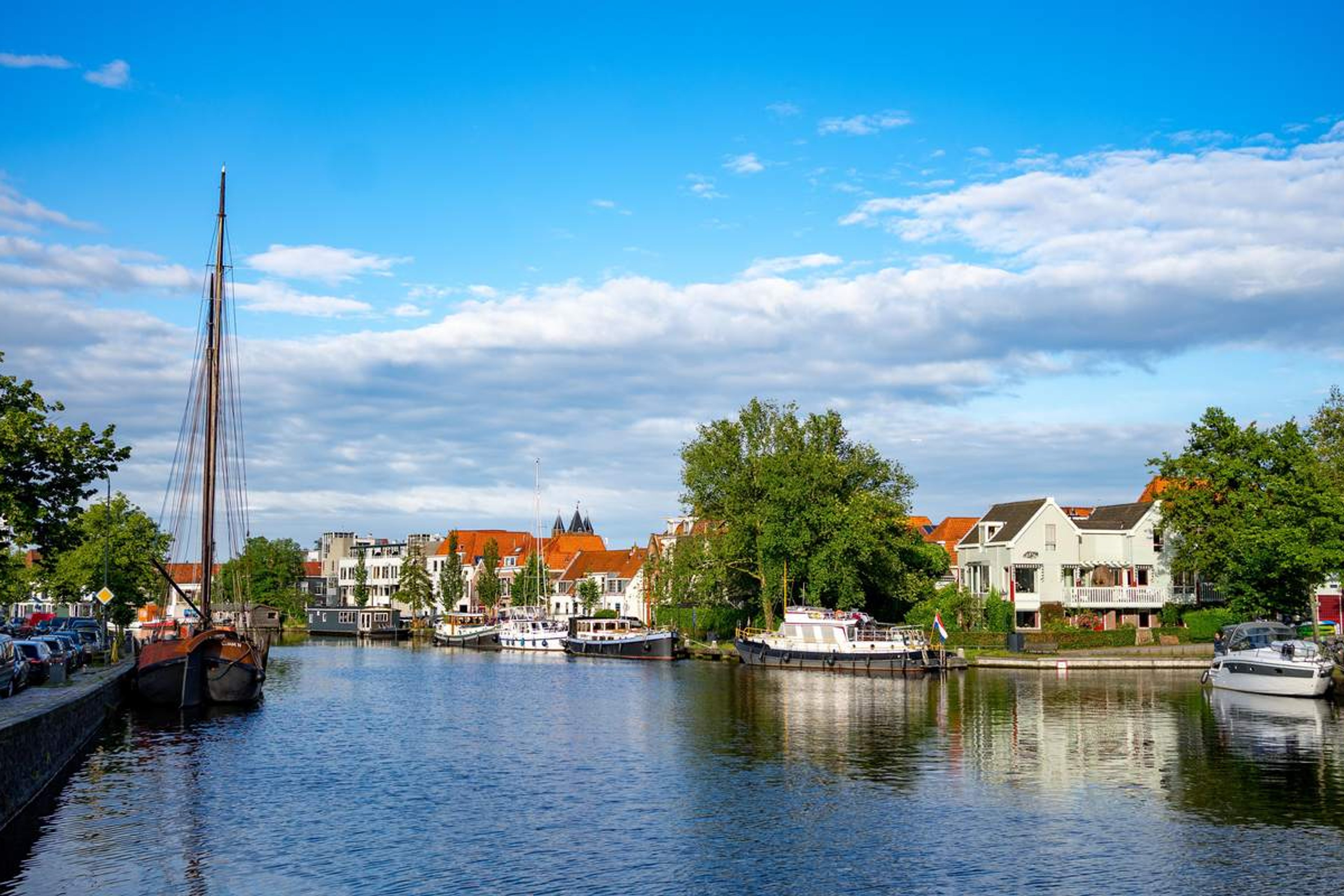 Het Spaarne in Haarlem