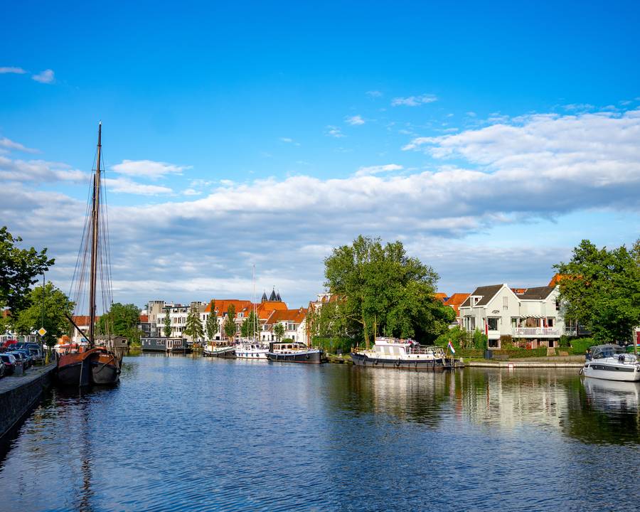 Het Spaarne in Haarlem