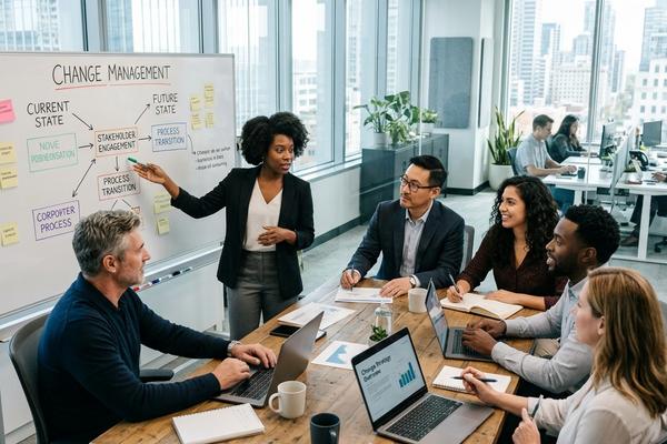 Change Management: Why the Textbook Approach Keeps Failing