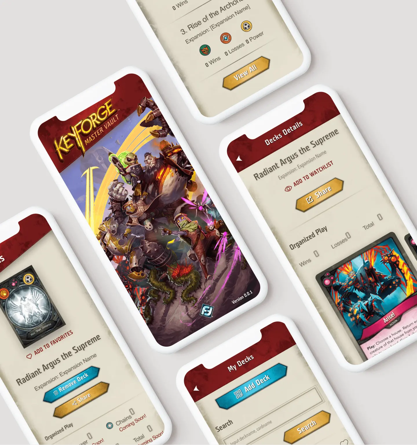 Keyforge case study image