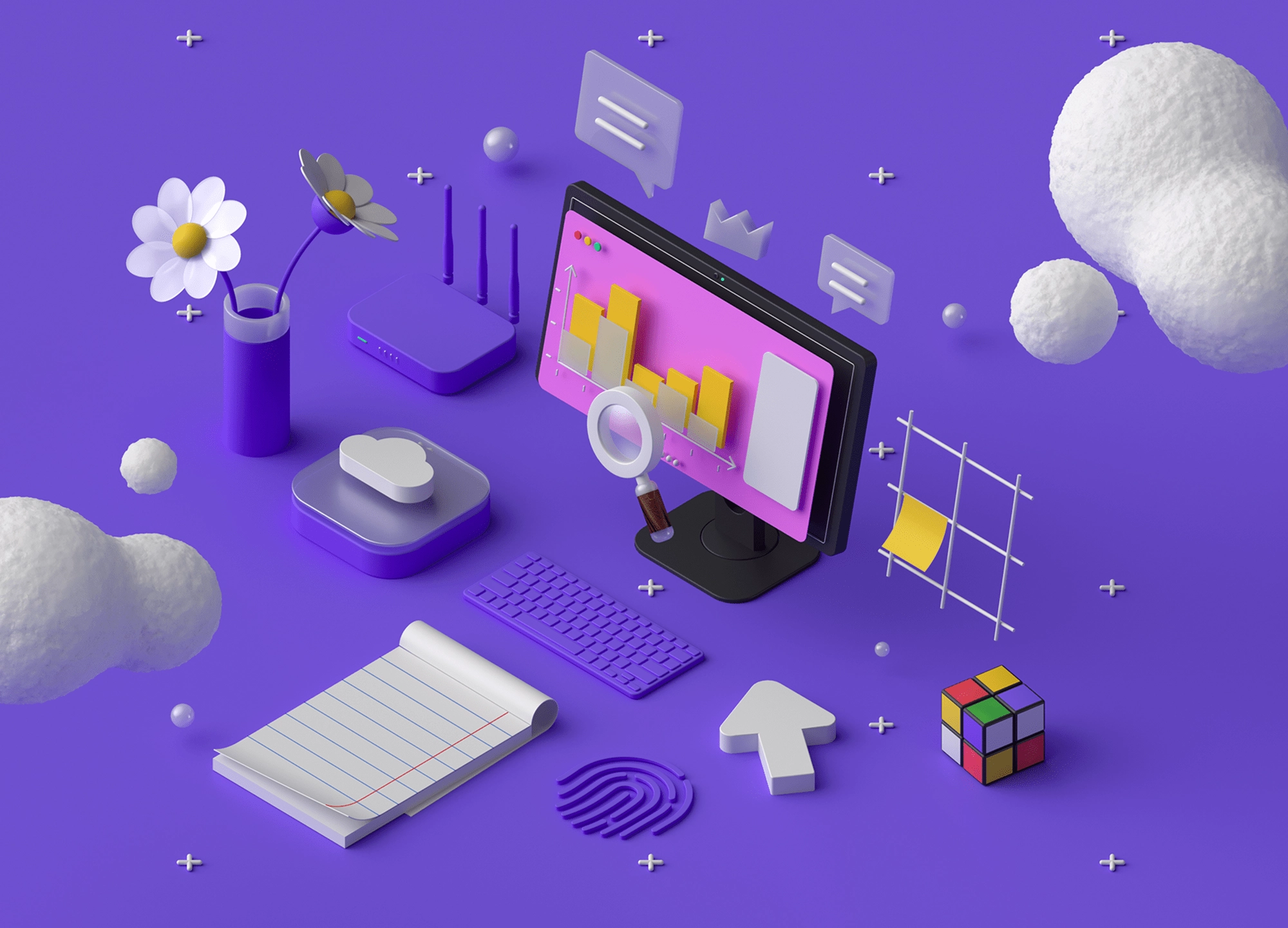 Why Illustrations can help you win in UI design | 10Clouds