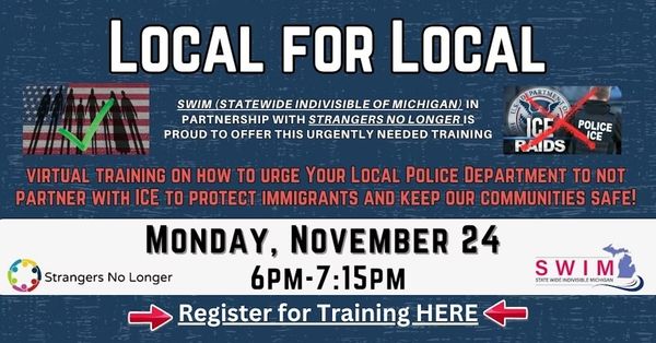 SWIM & Strangers No Longer: Local for Local 287(g) Training
