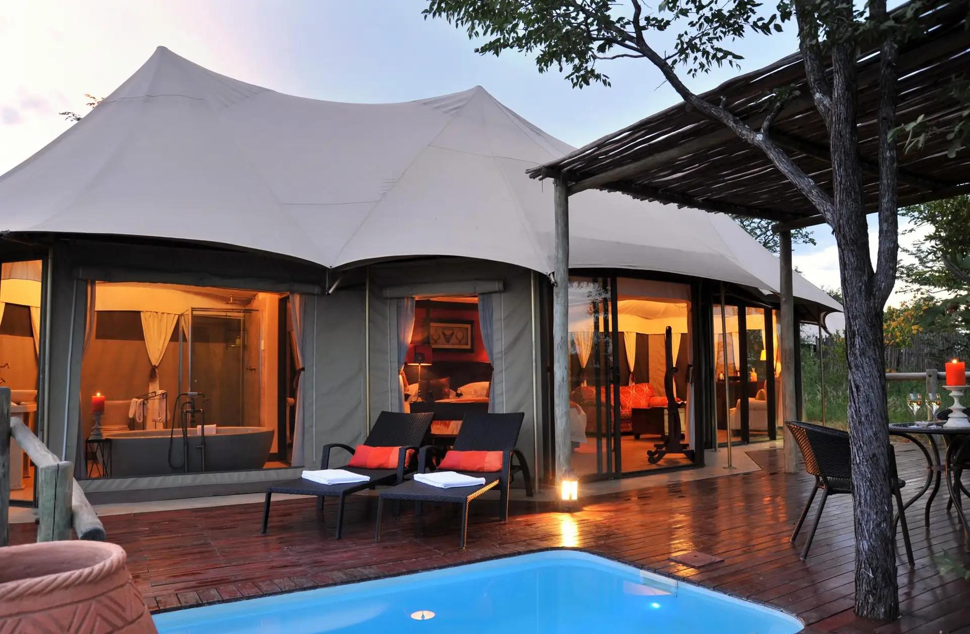 4-Day-All-Inclusive Victoria Falls Safari at Elephant Camp