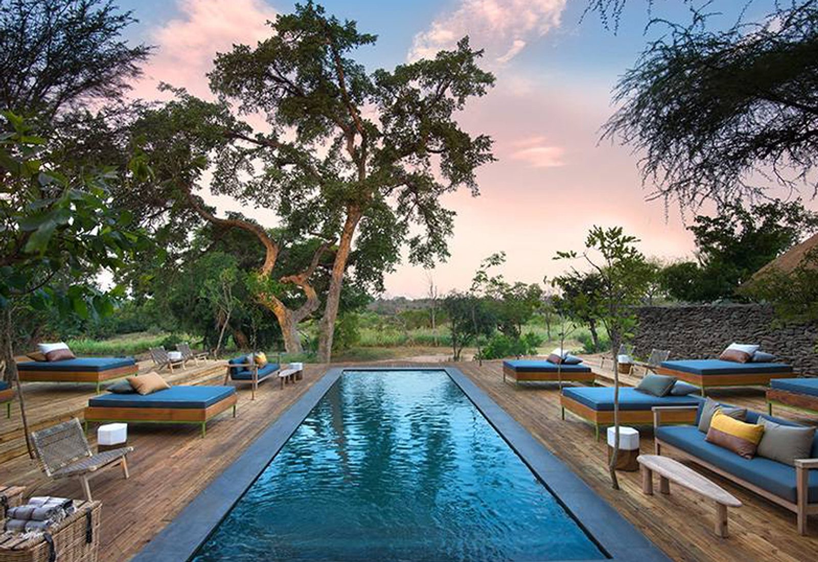 Pool at Lion Sands Game Reserve