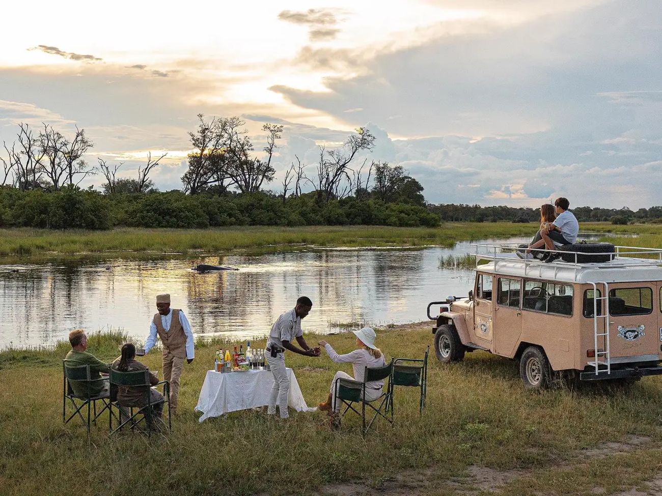 10-Day Romantic Safari Across Southern Africa: Victoria Falls, Delta & Kalahari