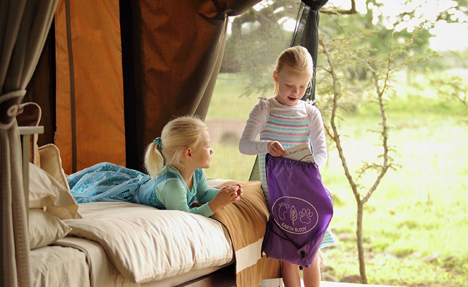 Naboisho Camp offers a family-friendly safari with its children's program and gift bags