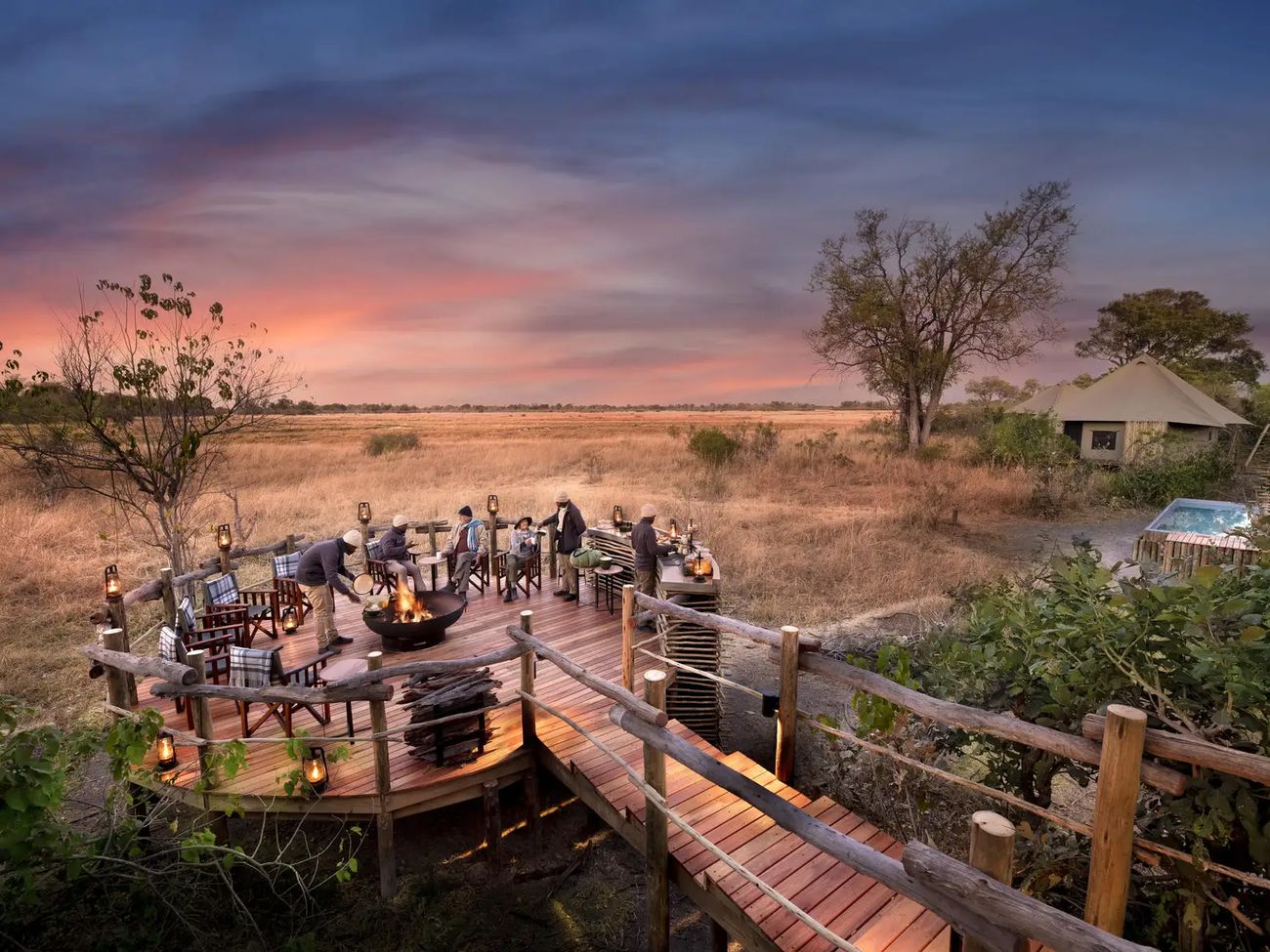 7-Day Botswana Safari: Linyanti Tented Suites & Khwai Exploration