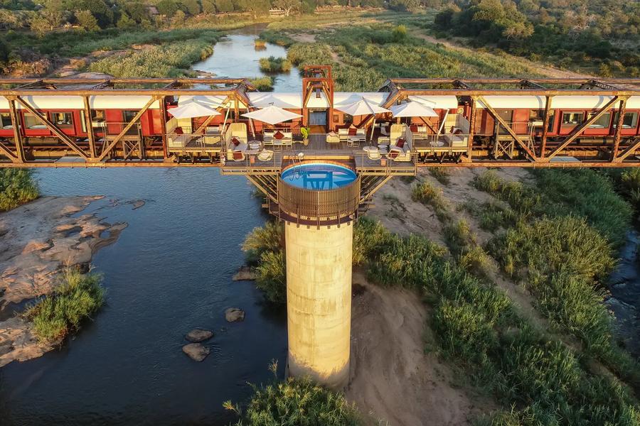 Kruger Shalati The Train On The Bridge
