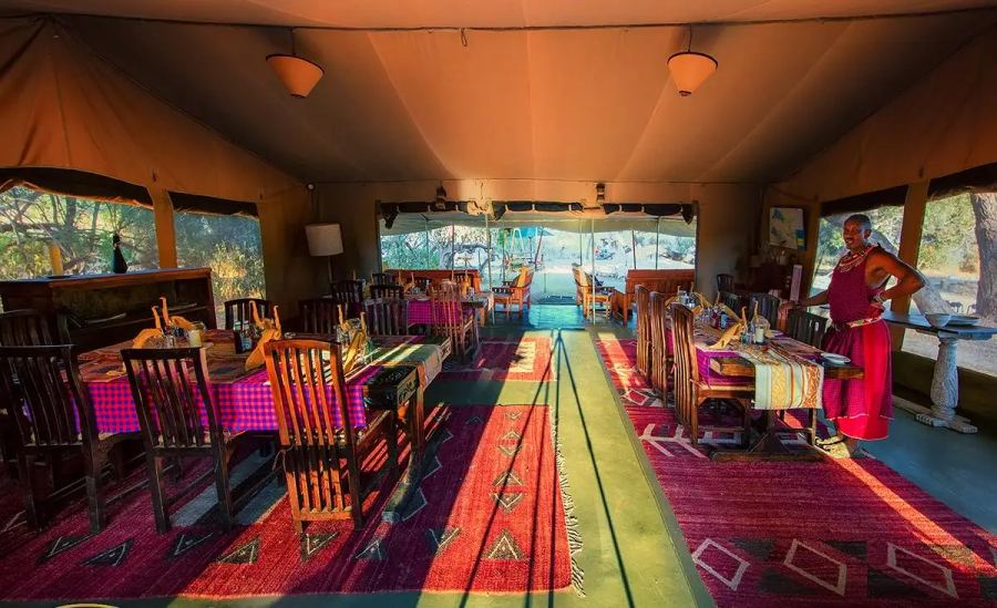 8 Day Amboseli, Mount Kenya & Masai Mara Flying Safari